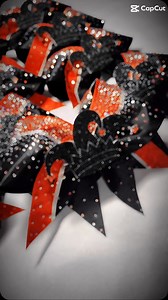 Amazing custom bows !! #cheer #cheerbows #cheerleading #bling #rhinestones #custom | FunBows Cheerleading Bows | Facebook