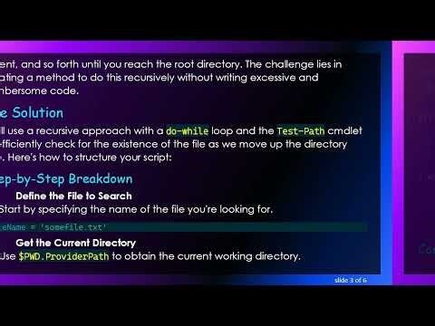 How to Recursively Test-Path Up the Directory Tree in PowerShell