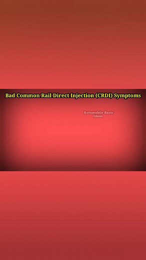 Common Rail Direct Injection problems #CRDISymptoms #CommonRailIssues #DieselEngineProblems #CRDIProblems #FuelInjectionTroubleshooting #EngineDiagnostic #CarMaintenance #AutoRepair #CRDIRepair #FuelSystemProblems | Automobile Basic Ideas | Facebook