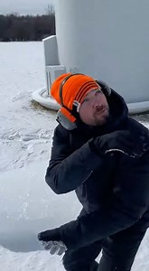 5.9K views · 18 reactions | “Wind turbines throw ice.” | Taylor & Colton | Facebook