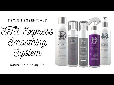 Design Essentials | STS Express Smoothing System on Natural Hair
