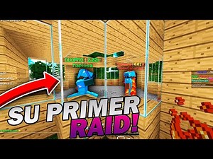 juega Minecraft HCF por PRIMERA VEZ y DEJA RAID a una FACTION