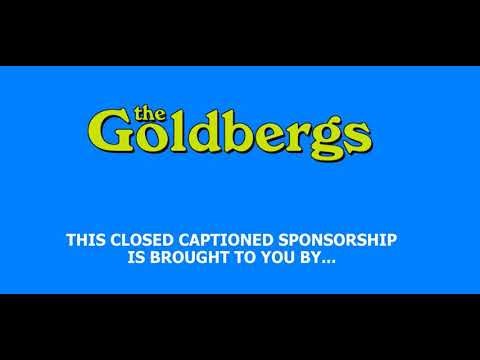 The Goldbergs Closed Captioning Sponsorship Message (2021)