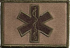 EMT Star of Life Tactical Patch - Multitan by Gadsden and Culpeper