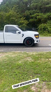 Peer pressure real over here at the shop! 🤣🤣 Krissy Hewett I didn’t talk you into btw 😂 #ford #f150 #ford | Ryan Bowman