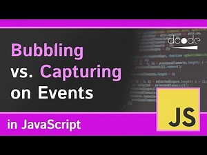 Bubbling vs Capturing in JavaScript | JavaScript Events Tutorial