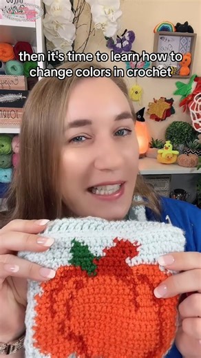 Have you tried changing colors in your crochet projects? Check out my ebook with TONS of beautiful patterns and tutorials! Learn more: https://www.nickishomemadecrafts.com/crochet-color-changes-made-easy/ #crochet #learntocrochet #diycrafts #crocheting #colorchange | Crochet Patterns & Tutorials by Nicki's Homemade Crafts