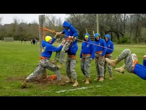 How to Set up and Build a One Rope Bridge