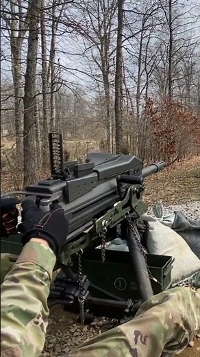 The M2 .50 caliber machine gun (Ma Deuce)