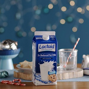 All is calm, all is right—100% real LACTAID® milk 🍪 = ❤️ | Lactaid
