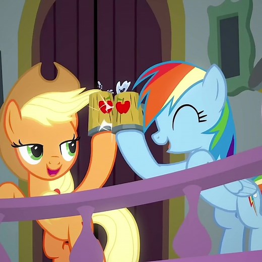 we both like apple cider!!! #mlp #appledash #mylittlepony #applejack #rainbowdash #mlpedit #foryou #fy #stargazingdash