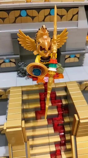 LEGO Aztec Temple Attack (created by Luis Saladrigas)#lego #legos #aztec #aztectemple #customlego | Bad Bricks