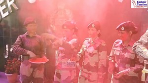 443K views · 10K reactions | BSF Jawans Celebrated Holi at International Border Jammu. | Kashmir Timeline News | Facebook