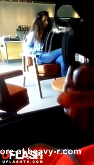 Cumshot For Teen At Starbucks