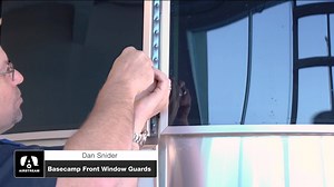 Airstream Basecamp User Guide Front Window Guards - AirHub Video Gallery | Sales