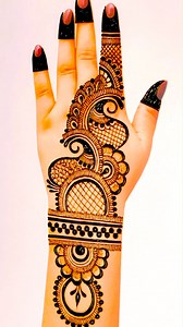 9.8K views · 349 reactions | Easy stylish arabic mehndi design backhand mehndi Arabic mehndi design | Mehndi Design | Facebook