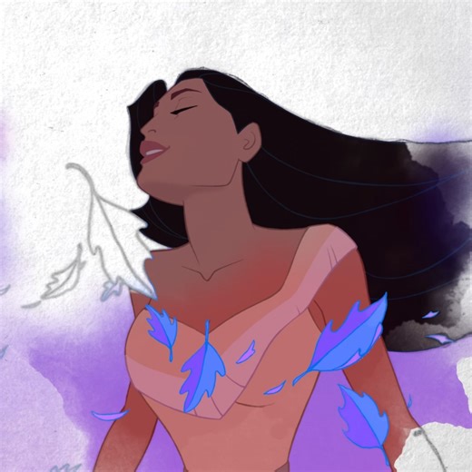 5.6K views · 377 reactions | Life is brighter when you can paint with all the colors of the wind  | Disney Princess | Facebook