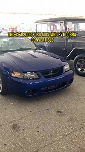11K views · 425 reactions | 2003 Ford Mustang SVT Cobra Convertible Terminator #ford #mustang #svt #cobra #terminator | ClassicCars.com | Facebook