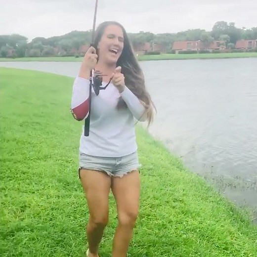 HOT BIKINI GIRL FISHING WITH ROD || HOW TO CATCH A FISH FASTER