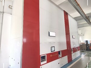 乾德智能堆垛式分拣仓储系统助力大唐电力维护物料的智能存储解决方案-QDITC VBM（Vertical Buff Module & Storage System