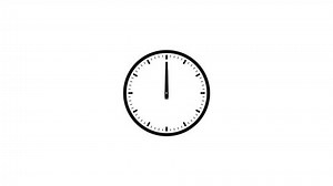 简单模拟时钟图标动画4k视频 库存影片视频（100% 免版税）3842580811 | Shutterstock