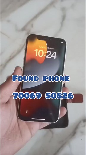 11 shares | #Urgent #share I found iphone without sim at munawar chowk real owner can contact 70069 50826 | Kashmir Notebook | Facebook
