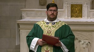 “Tomorrow we will once again attempt to reorient our lives to the justice and love of God. And as we eat our pancakes and burn our palms today, we ask ourselves: what sort of persons ought we to be?" Shrove Tuesday, or Mardi Gras, is a day of contradiction, preaches the Rev. Matthew A. Welsch at Trinity’s midday Holy Eucharist. On this eve of Lent we find ourselves confronted with both the “excesses of the world” as well as reminders of sin, mortality, and absolution. “The work of the Christian 