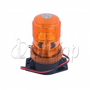 [Hot Item] Supply 10-110V Yellow Screw Type LED Strobe Light Without Voice for Electric Forklifts