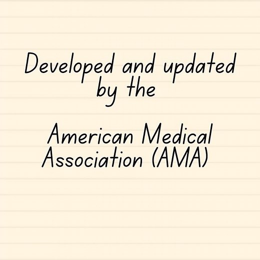 CPT Current Procedural Terminology