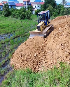 13K views · 161 reactions | New Project in Action: Bulldozer and Dump Trucks at Landfill Site | 1001 Ideas | Facebook