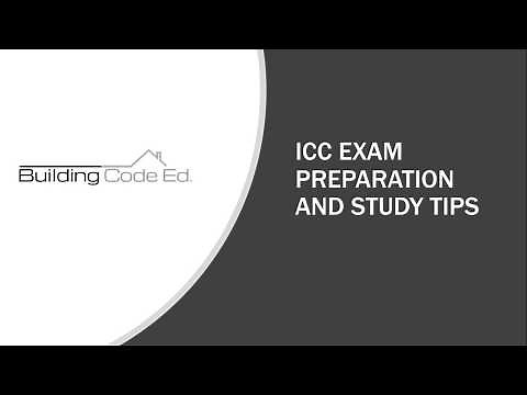 ICC Certification Exam Study Tips