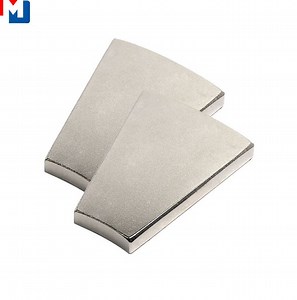 [Hot Item] Super Strong N48 Arc Trapezoidal Neodymium Segment Shape Magnet for Axial-Flow Motor