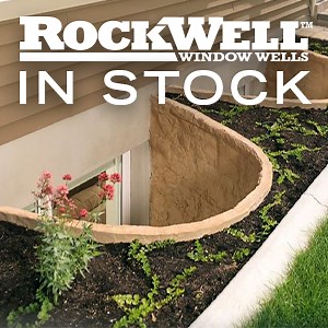 RockWell Stone Texture Window Wells & Covers In-Stock at Kuiken Brothers Locations in NJ & NY - Kuiken Brothers