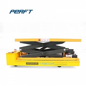[Hot Item] Heavy Duty Hydraulic Scissors Lift Table Lifting Equipment Platform Transfer Car