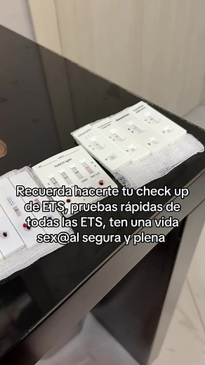 Recuerda hacerte tu check up de ETS, pruebas rápidas de todas las ETS, ten una vida sex@al segura y plena #ets #checkup #vih #sifilis #ginecologo