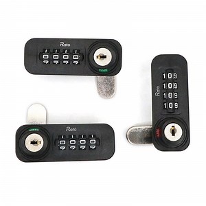 [Hot Item] Rotary ABS Cam Lock Master Key 4 Digital Combination Keyless Cabinet Lock