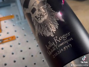 Laser putting in work. #gtzlaserengraving | GTZ Powder Coating, LLC