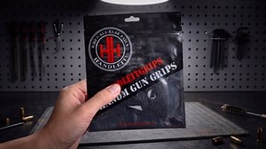 Handleitgrips Handgun Grip Tape Compatible with Glock 19x and Glock 45 - Black Textured Rubber Pistol Grip Tape, Easy Installation, Gun Parts & Accessories, Veteran Owned, Made in The USA