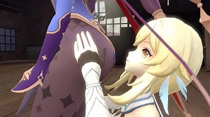 SFM Genshin Impact Female Farts Compilation