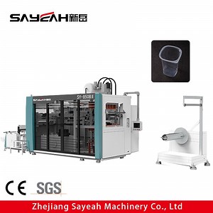 [Hot Item] Automatic Disposable Ice Cream Cup Thermoforming Machine