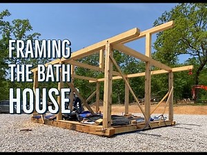 Cabin Build/ Tiny Home/ Rustic/ Timber Frame/ Hybrid (Ep.13: Framing)