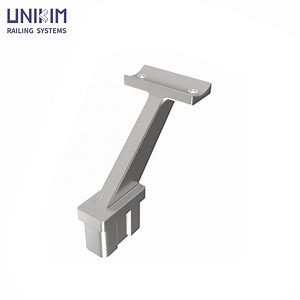 [Hot Item] Baluster Hospital Protection Square Handrail Wall Mount Handrail Bracket Fittings
