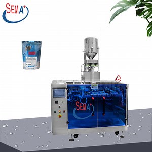 [Hot Item] Automatic Snack Granule Salt, Sugar, Spice, Snuff, Filling Powder, Biscuit, Bean Bag Packaging, Low-Cost Bagging Packaging Machine