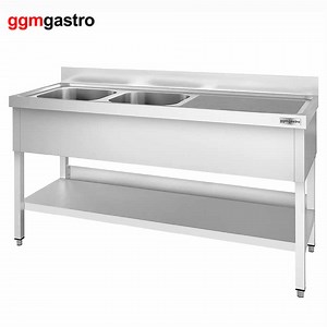 [Hot Item] Commercial Stainless Steel Restaurant Working Table with Undershelf and Adjustable Feet Stk187bl2