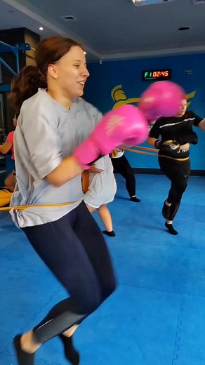 1.2K views | #power #female #athlete #sport #activity #physique #fatburn #leanmuscle #fitboxing #boks #hrvatska #zene #girlpower #bag #punch #boxinggloves #pink #workout | Boxing Club "Titan Gym" Zagreb - boks.hr | Facebook
