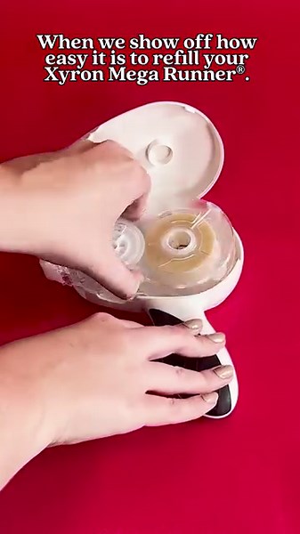 Effortless adhesive upgrades! Join us as we showcase the convenient cartridge replacement process of the Xyron Mega Runner® Adhesive Applicator. Stay creative, efficient, and enjoy the non-toxic, acid-free adhesive. #craftwithxyron #xyronmegarunner #xyron #tape #craft #craftsupplies #crafters #crafttools #craftproject | Xyron Inc