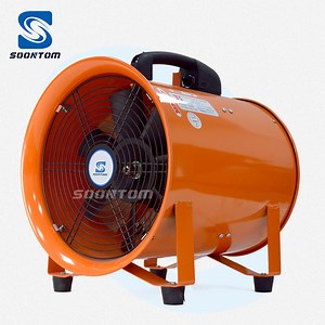 [Hot Item] 220V/110V AC Portable Industrial Axial Exhaust Air Cooling Extractor Fan Blower
