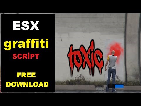 ESX | Graffiti spray paint script / 1k+ free scripts