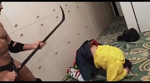 Locker room bareback aggression