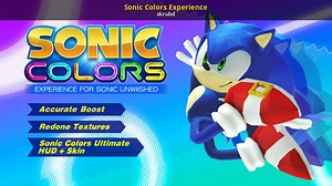 Sonic Colors Experience Mod for Sonic Unleashed (Wii) | SUSD Mods